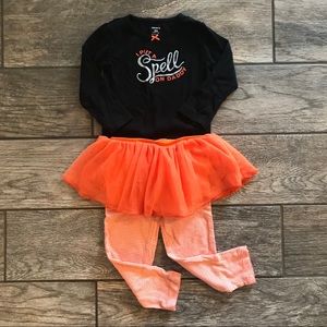 🧡🖤 Girl’s Halloween Outfit [24 months]